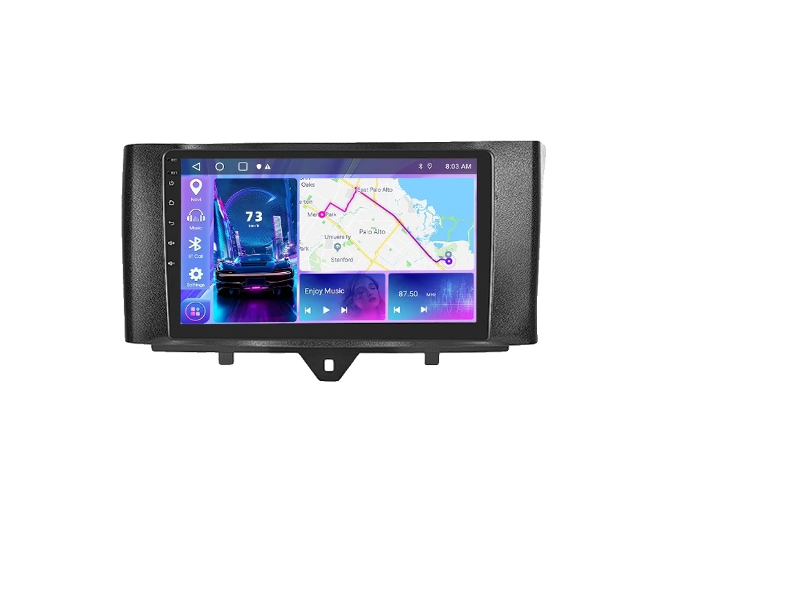Carplay, Compatibilidade Com Smartphone, Compatível Com Mercedes-benz Smart 2011-2015, K6 6g 128g