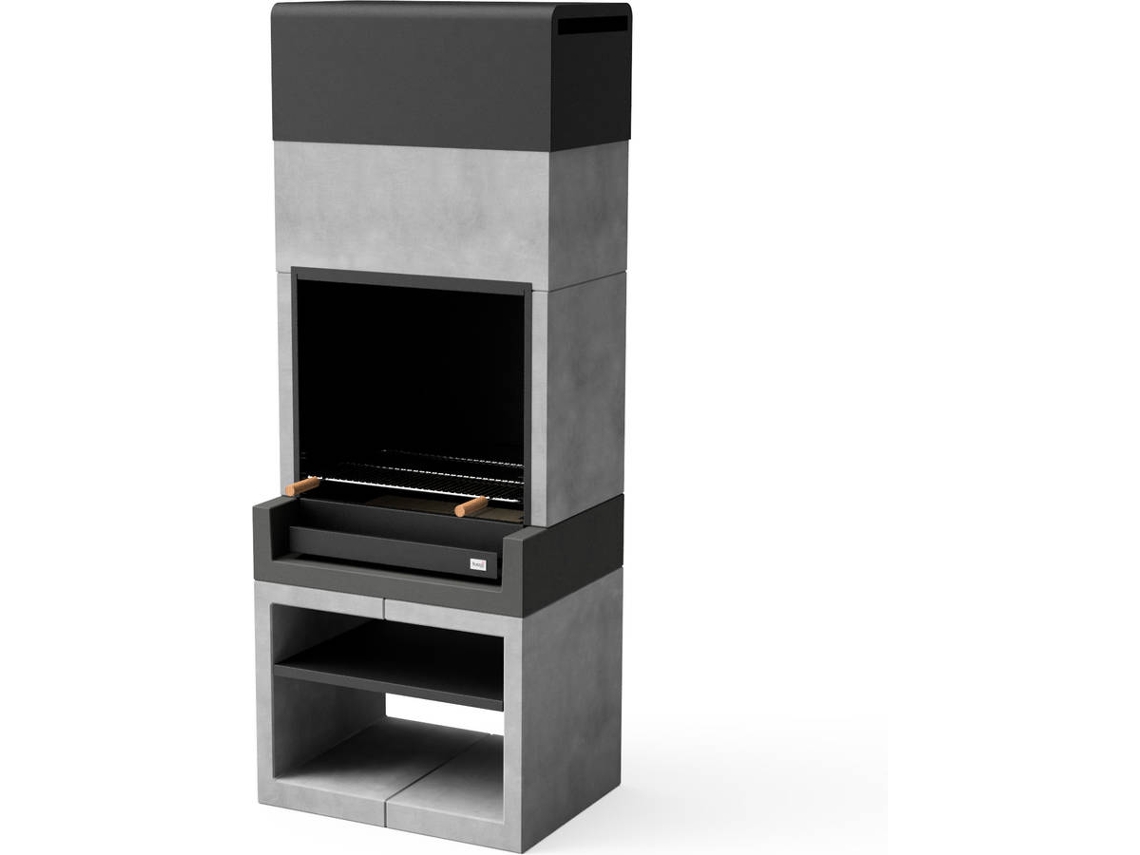 Churrasqueira TUOZI Kitaway Original(Cinzento, Preto - 84x63x223cm)