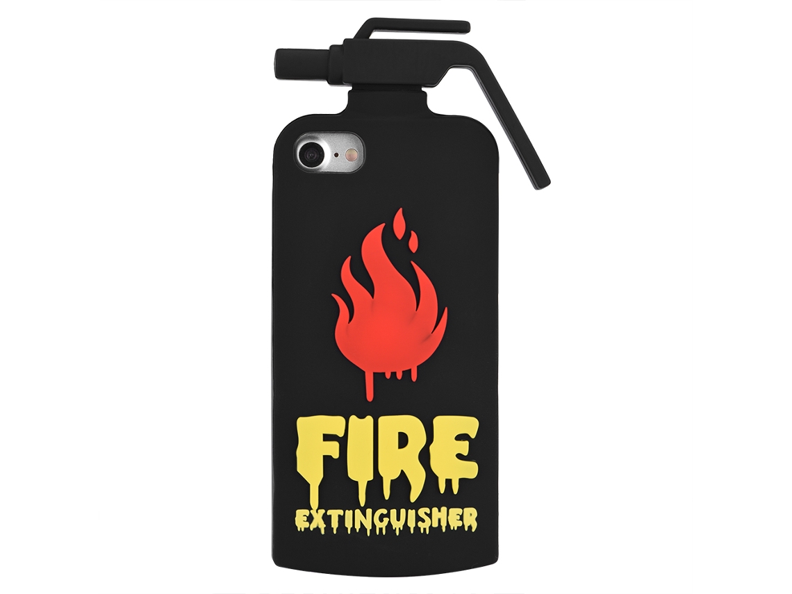 Capa de telefone extintor de incêndio para iPhone 7 EOOCOO