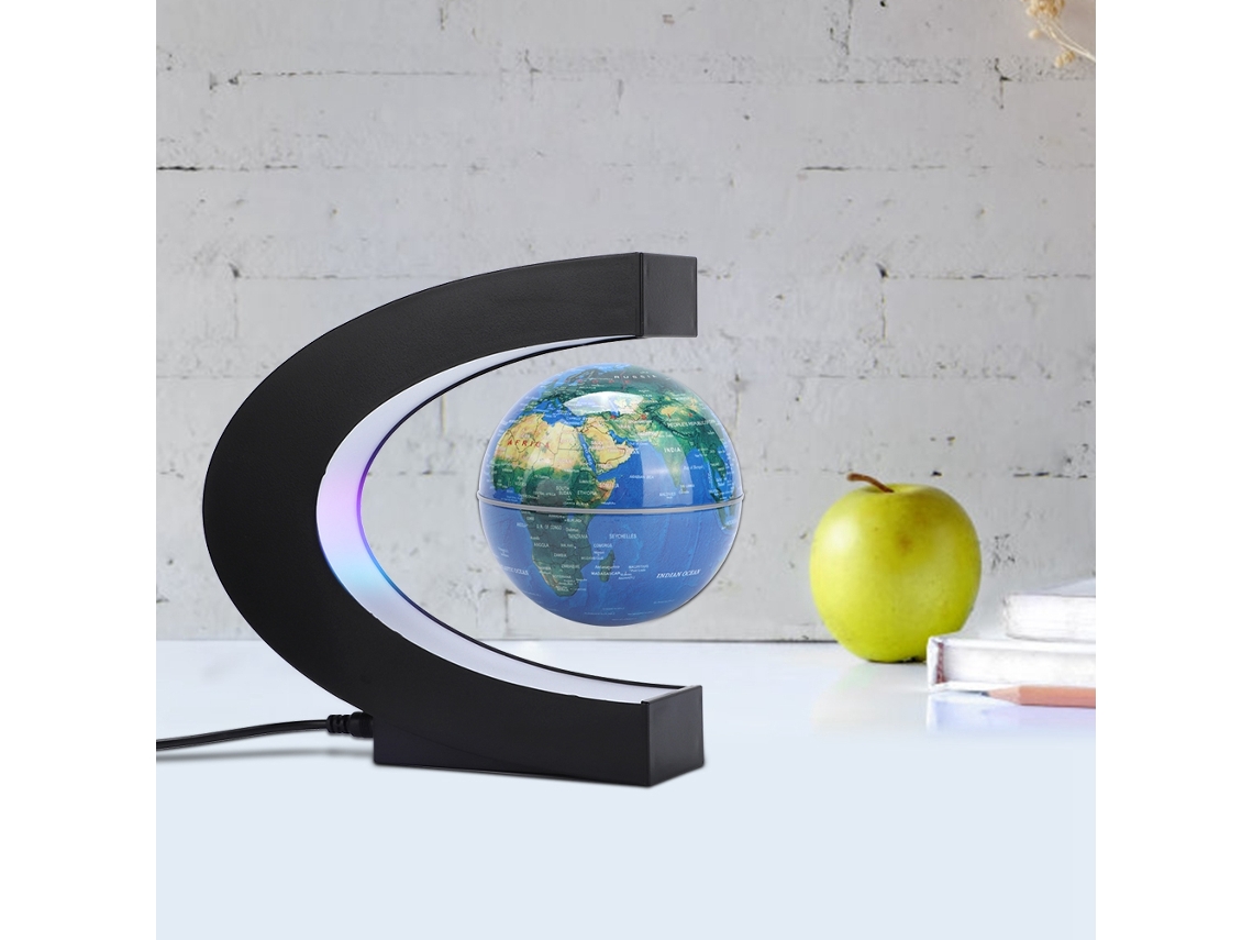 Globo De Levitação Magnética (em Forma De C De 3 Polegadas, Presente Tecnológico Criativo Totalmente Em Inglês) Eoocoo