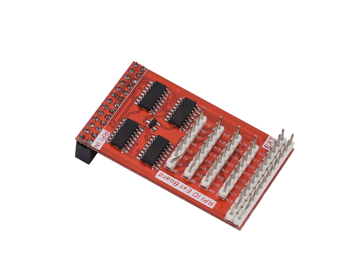 Módulo De Expansão Gpio (entrada E Saída De 8 Bits Para Raspberry Pi)
