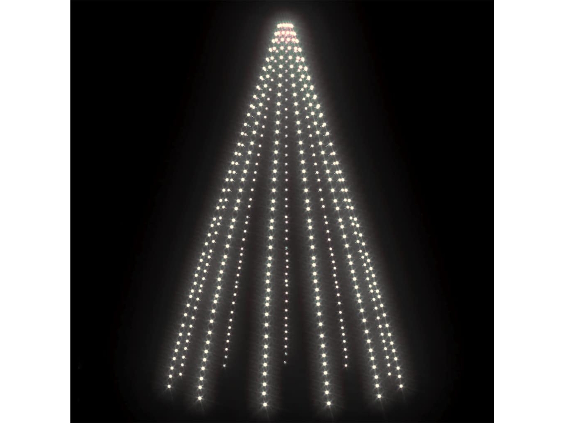 Tree Light, Tree Lights Vidaxl Branco Pvc (500 Cm)