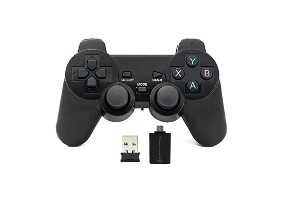 Controlador De Jogos/ Joystick/controlador De Jogos Bluetooth Para Pc E Android (preto*)