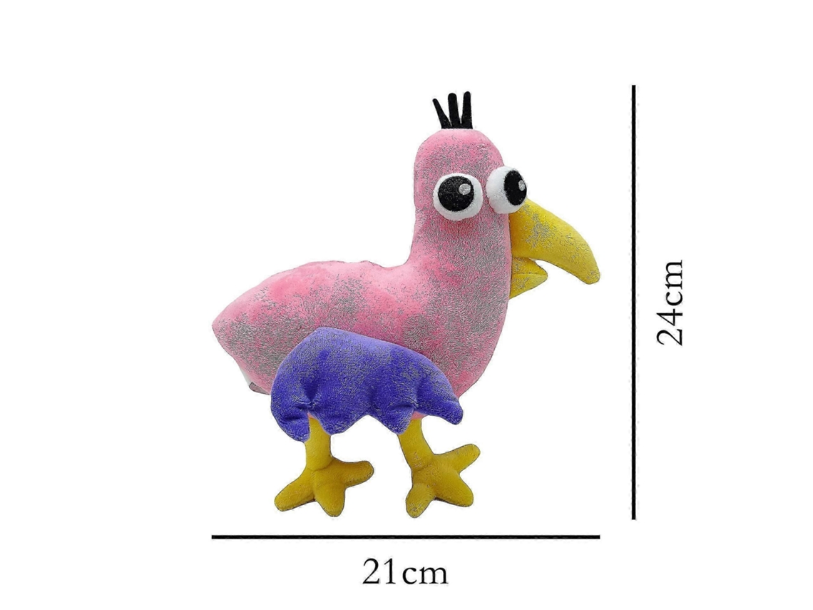 Pelúcia Rosa De Pássaro Monstro, Macia, Presente Infantil