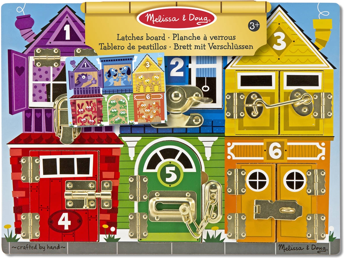 Brinquedo Educativo MELISSA & DOUG Latches Board
