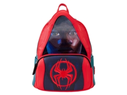 Mochila Loungefly Marvel Spider-verse Miles Morales Hoodie 26cm