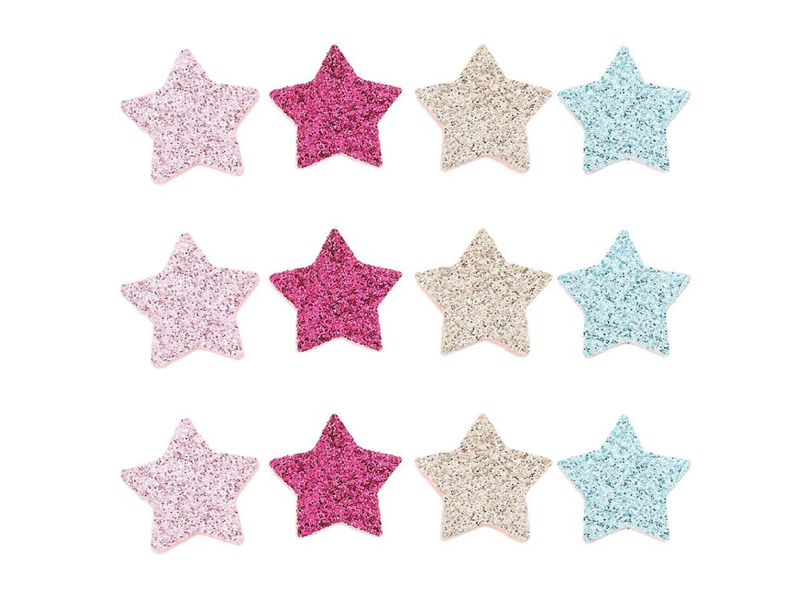 80Pcs Remendos de Estrela ALLINLESS