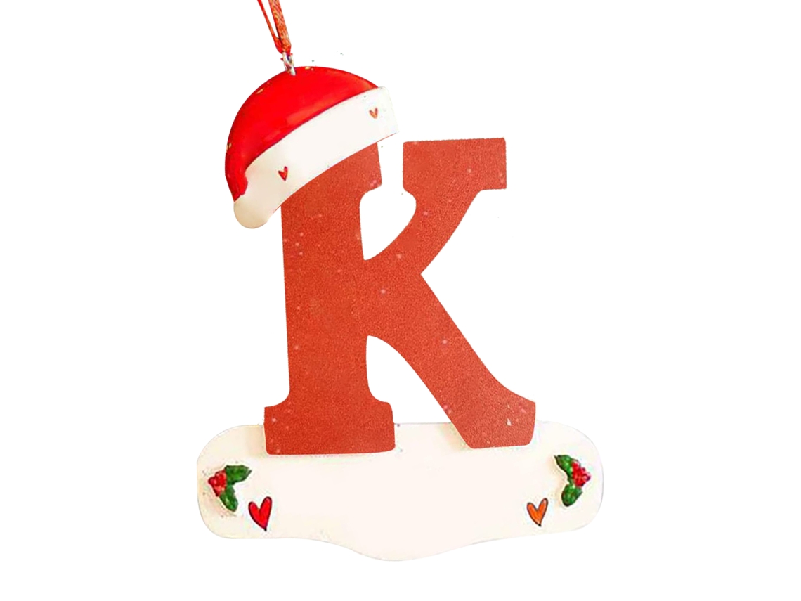 Laxiscreed Letra K Personalizada Para Decoração De Natal Em Casa