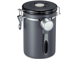 Recipiente De Aço Inoxidável Para Café Com Data, Ideal Para Armazenar Alimentos, 1,8l