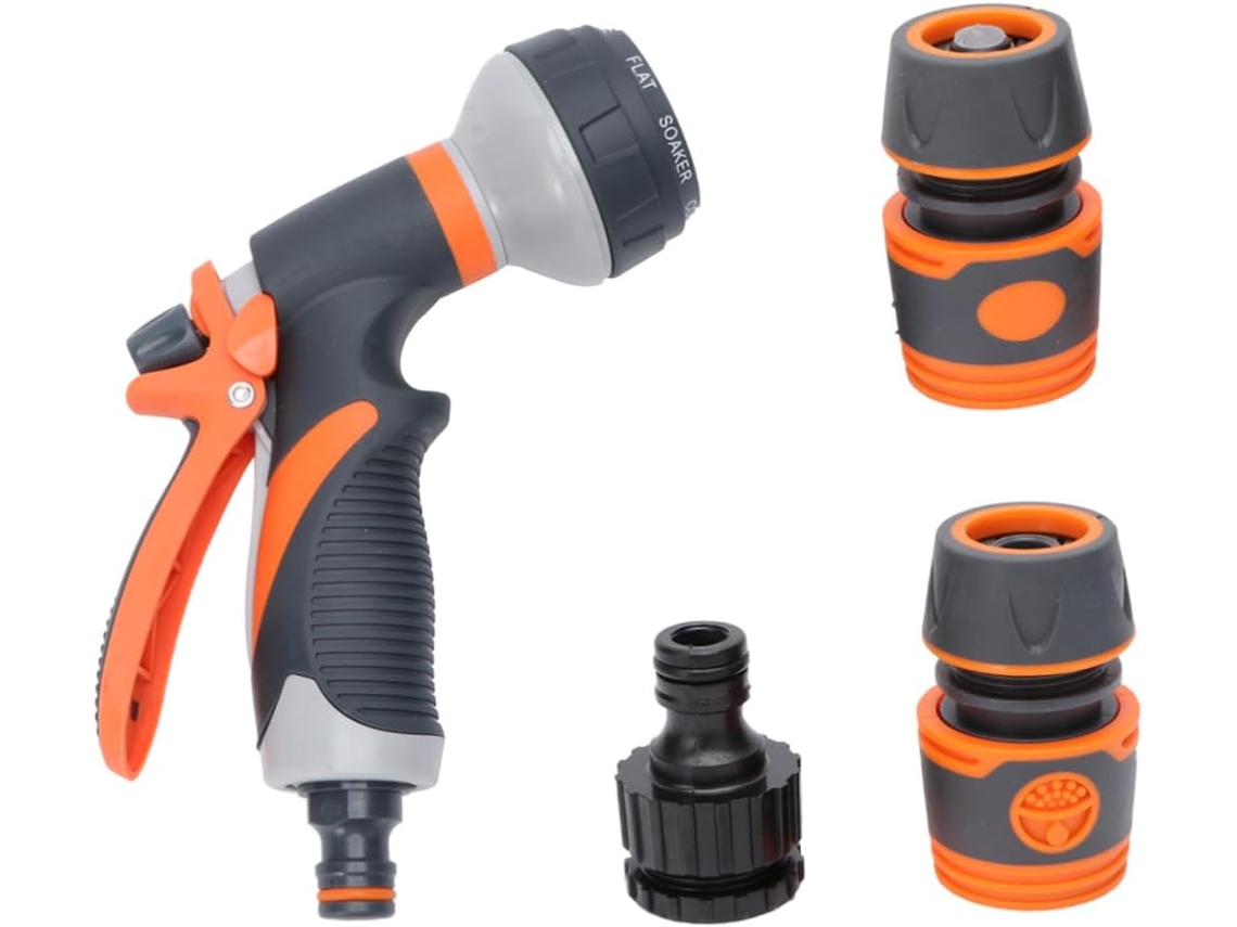 Conjunto De 1 Bocal E Conectores Para Mangueira Jardinagem, Ideal