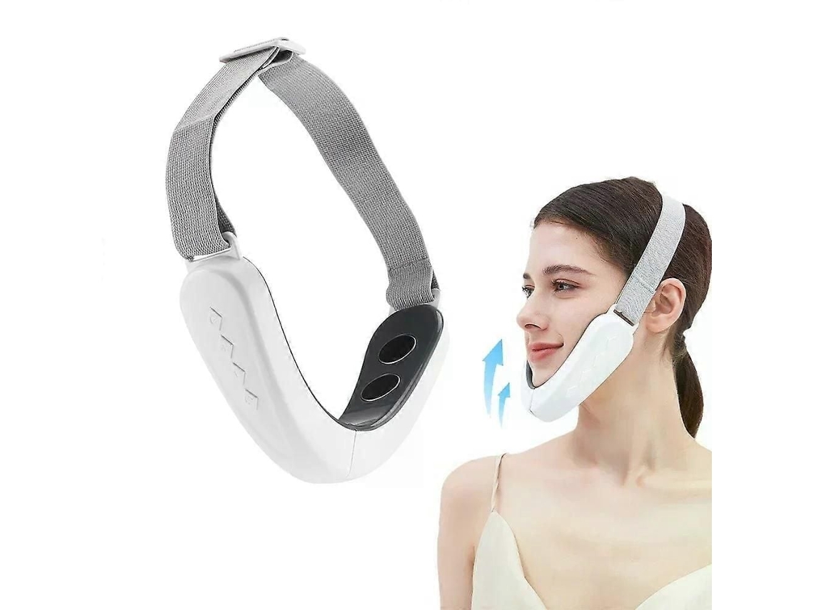 Massageador Facial em Formato de V, Inteligente para Uso Doméstico, Cinto Firmador e Lifting Fac Ial Redutor D GOKOCO