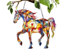 Apanhador de Sol Acrílico Elegante pingente, Luminária Decorativa em Formato de Animal, Ornamento Refletivo, CHABERLU