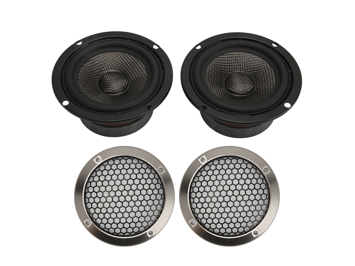 Tweeters Mini 100w Metal Carro Com Capa
