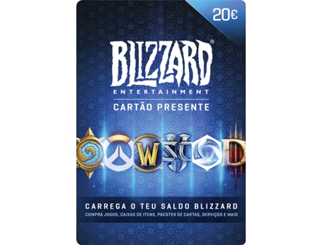 Cartão presente da  20 euros