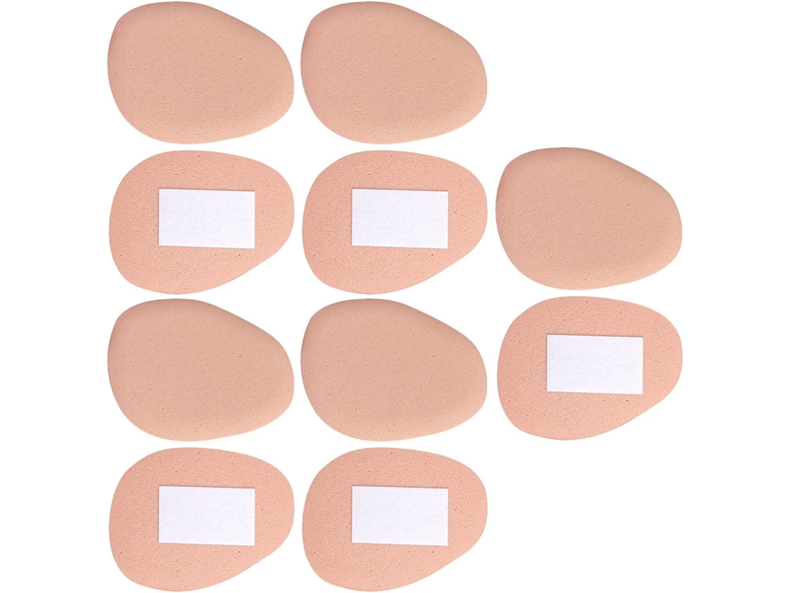 Protetores De Pés Autoadesivos Para Mulheres, Almofadas De Gel Para A Parte Frontal Do Pé, 5 Pares, Suporte Confortável