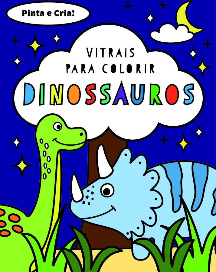 Título: Apostila com desenhos para colorir Dinossauros/ pintar infantil