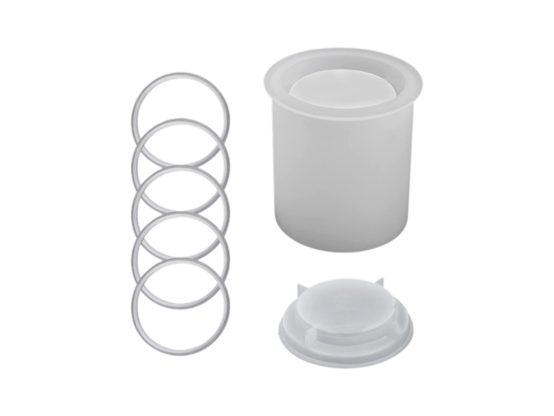 Molde De Abóbora (com Vedação De Tampa, Material De Silicone) Eoocoo
