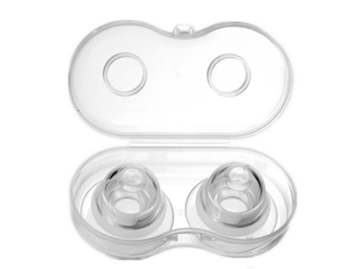Corrector De Pezón Aspirador De Silicona 2cs Sin Dolor Polen Niple Sucker Puller