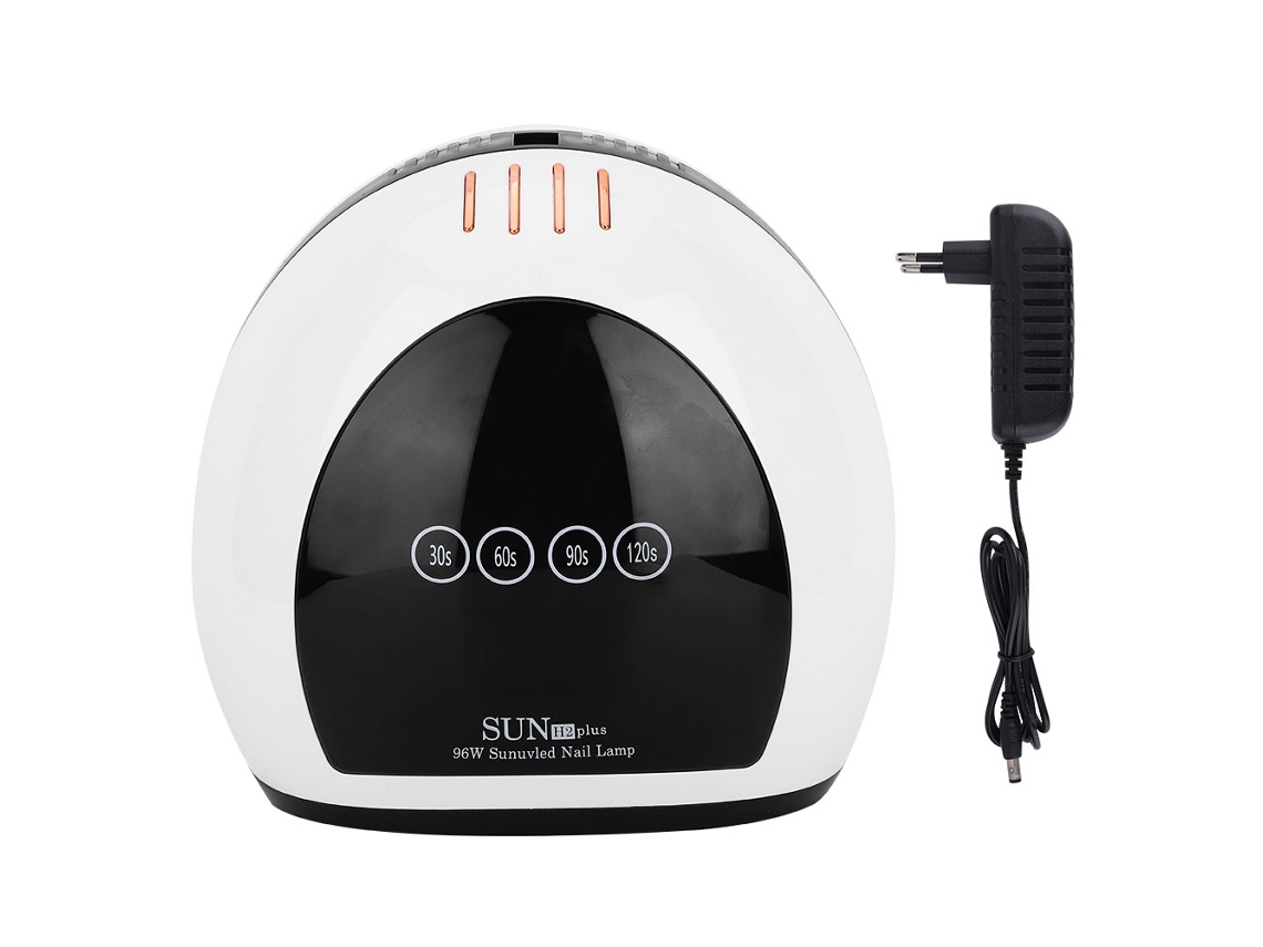 Lâmpada Led De Secagem Para Uñas 96w Com Timer Inteligente, Secador De Esmalte Uv Gel Sem Danificar Mãos