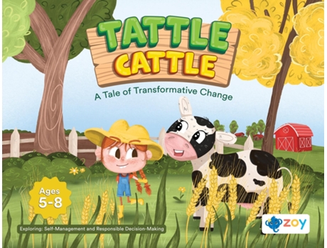 Livro Tattle Cattle A Tale of Learning When to Tell de Zoy LLC (Inglês)