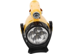 Luz De Emergência Led Ultechnovo 12v Em Plástico, Iluminação Potente, Suporte Magnético Para Carro, Ideal Para Reparos E