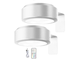 Luminária Bright Imagem com controle remoto e 13 núcleos RGB BRILVIBERA (Branca)