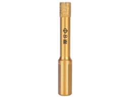 Broca de Diamante Primerox 8mm para Vidro Granito Cerâmica Mármore