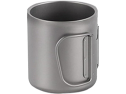 Caneca De Café De Parede Dupla Em Titânio, 350ml, Ideal Para Café E Chá, Perfeita Para Atividades Ao Gokoco