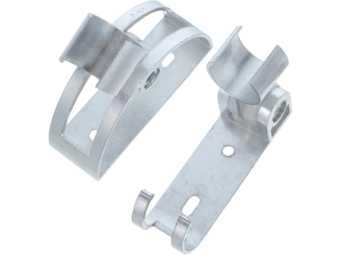 Suporte Para Chuveiro De Mão Frcolor, 2 Peças, Com Gancho De Armazenamento, Alumínio, Compatibilidade Universal