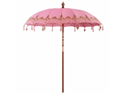 Parasol Balinês Rosa 215 X 215 X 260 Cm MAISON EXCLUSIVE