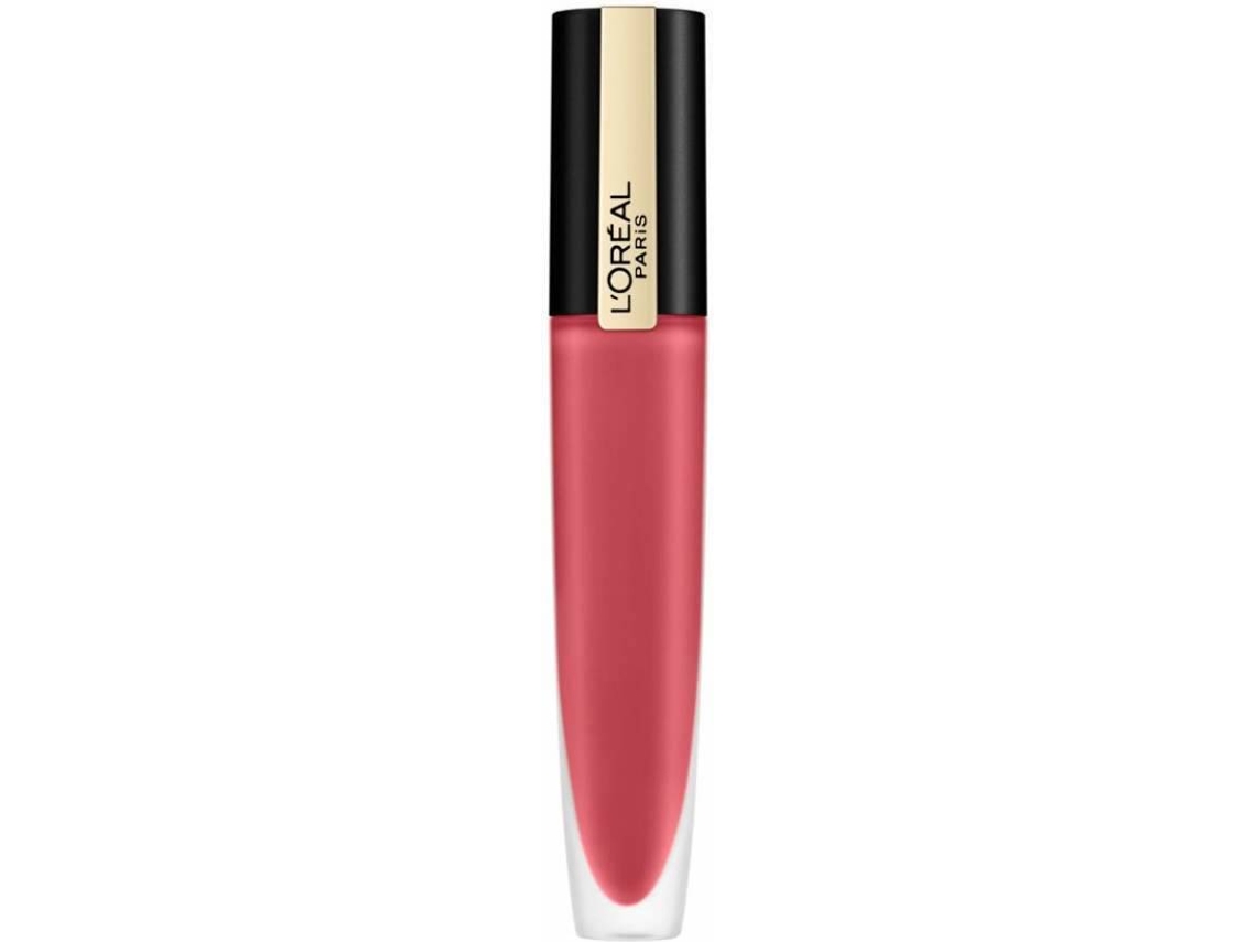 Batom Líquido L'ORÉAL Rouge Signature Matte Liquid Lipstick 121-I choose