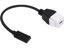 Adaptador Usb-c Keystone De Alta Velocidade Para Transferência Dados