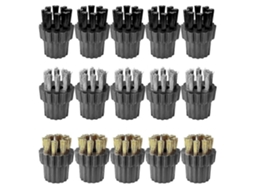 Conjunto De 15 Cabeças De Escova Para Limpador A Vapor, Acessórios Para Limpador A Vapor M8, Peças De Reposição Para Acessórios De Limpador A V_glo