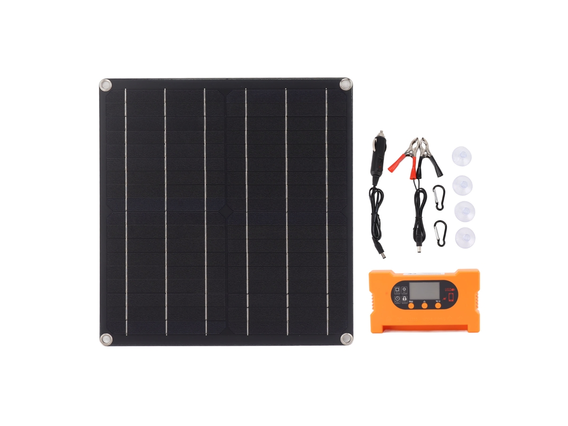 Kit Painel Solar 25w 18v Monocristalino | S/MARCA