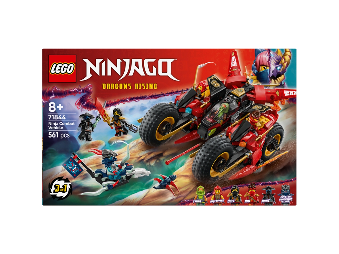 LEGO Ninjago: Veículo de Combate Ninja - 71844