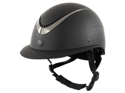 Capacete de Equitação com Viseira de Polo BR EQUITATION Thêta Plus Painted