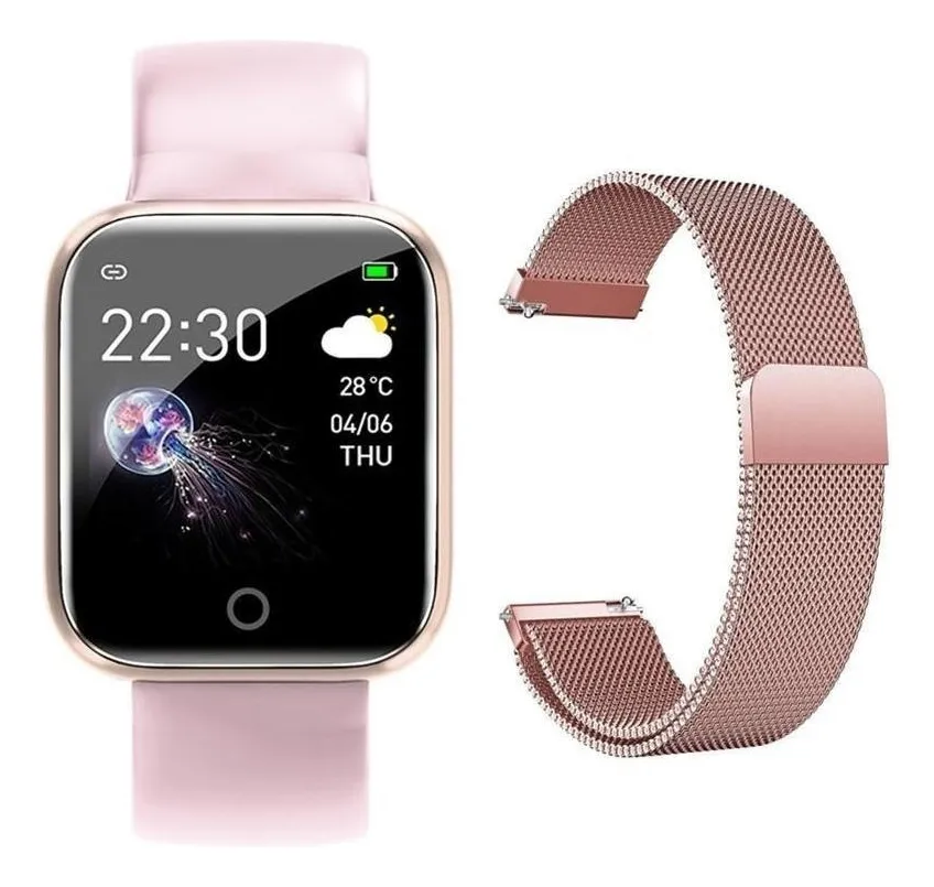 Relógio Inteligente Bluetooth Smartwatch Pulseira Whatsappvayotoy