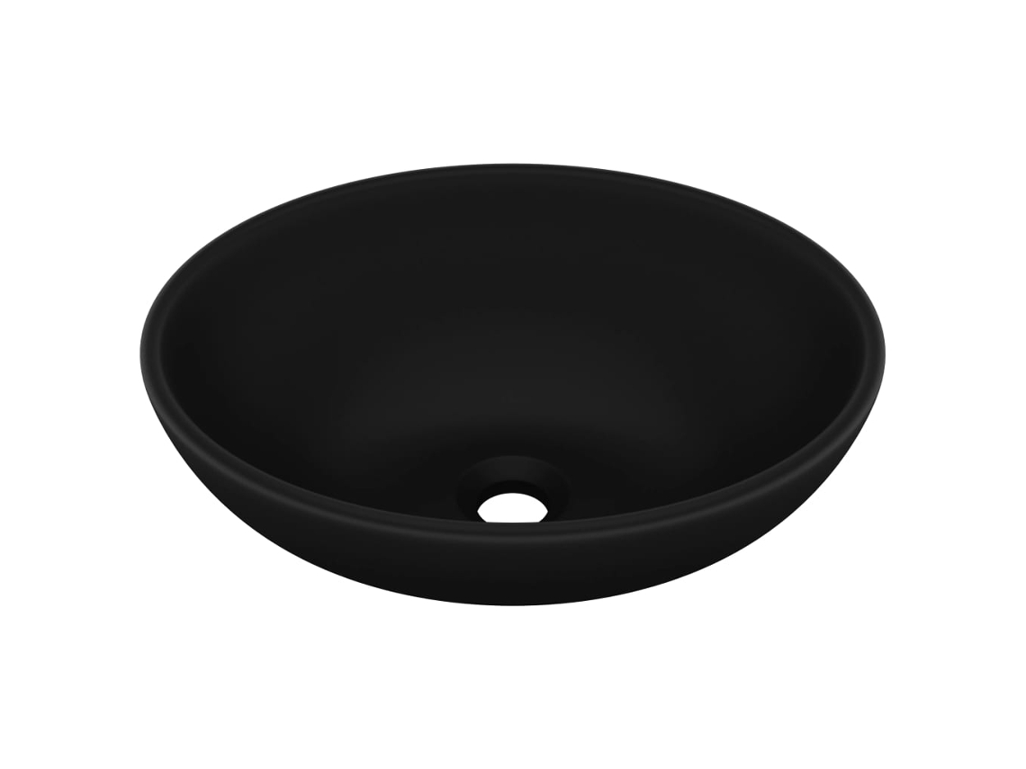 Lavatório Vidaxl Preto Cerâmica (40x33cm)