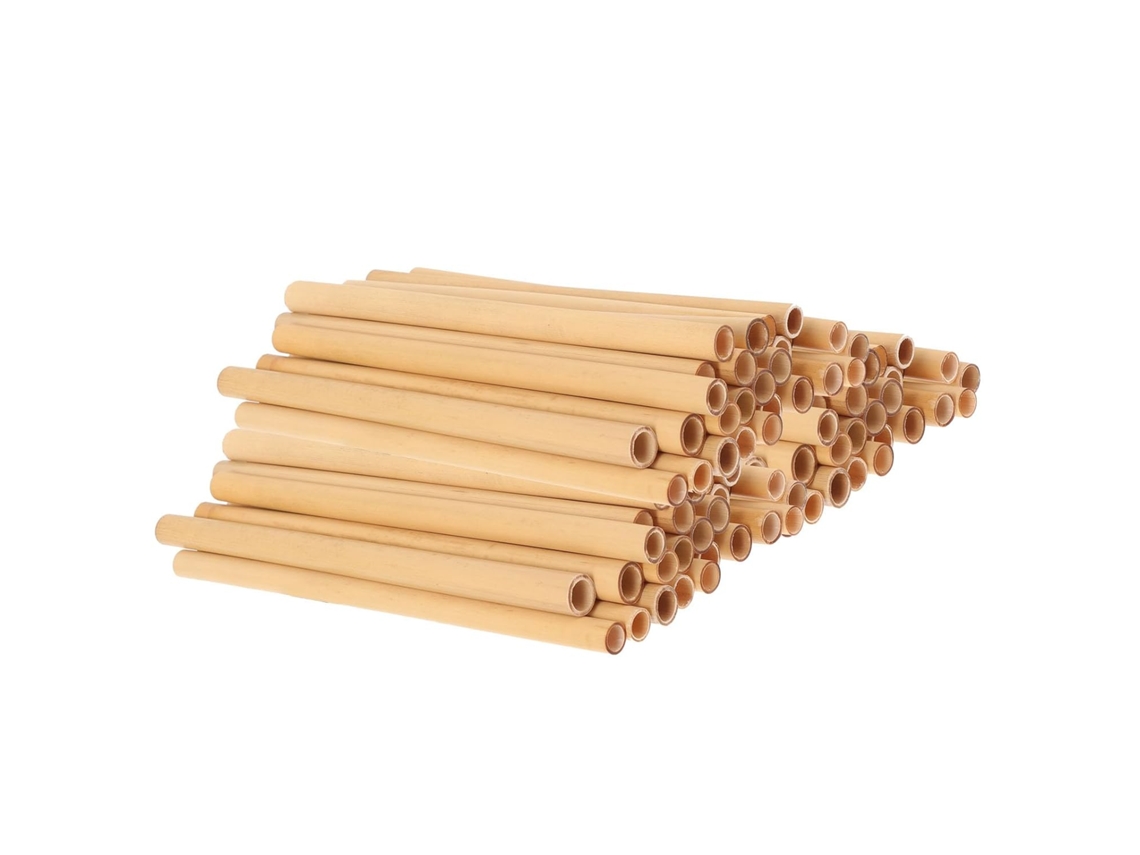 50 Tubos De Material Natural Para Abelhas Pedreiras, 15 Cm (6 Polegadas), Para Nidificação E Acasalamento