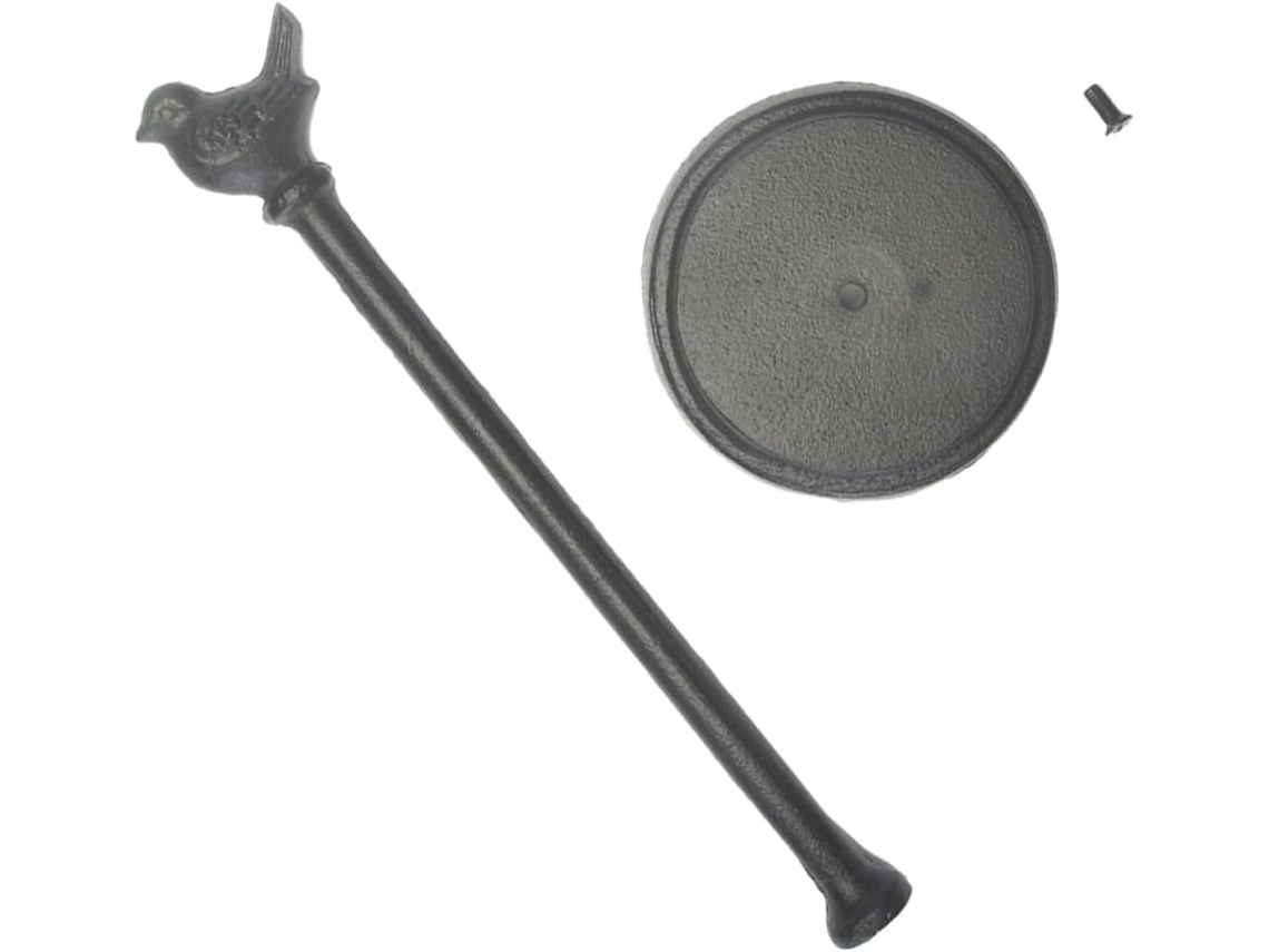 Suporte De Papel Toalha Cozinha Em Estilo Rústico Com Base Antiderrapante, Suporte Em Ferro Fundido Formato De Pássaro
