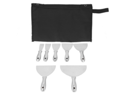7pcs Conjunto de Espátulas Aço Inoxidável | S/MARCA