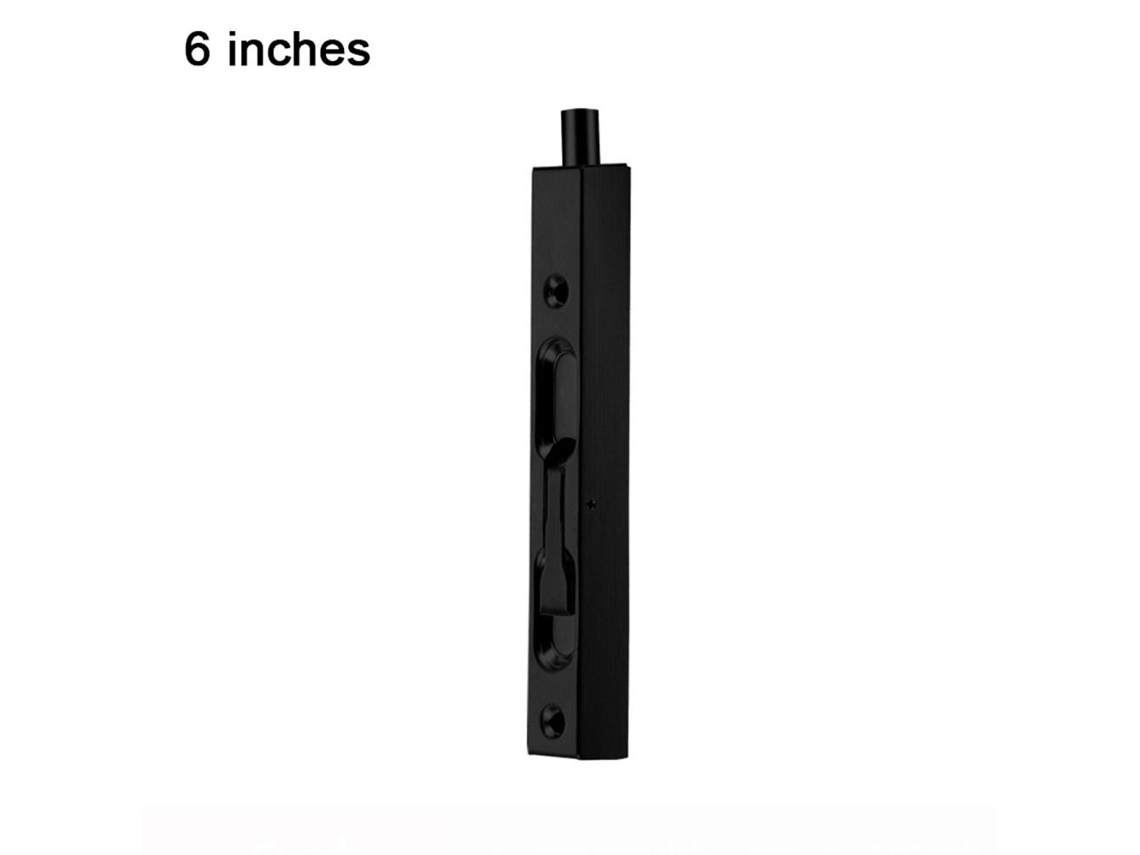 Fivela De Fechadura De Porta, Trava De Segurança, 6 Polegadas, Cor, 4 Cores, 4, 6 Polegadas Aquaforge