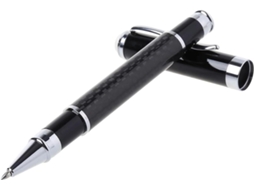 Caneta Esferográfica De Luxo, Rollerball Metal Gravada, Para