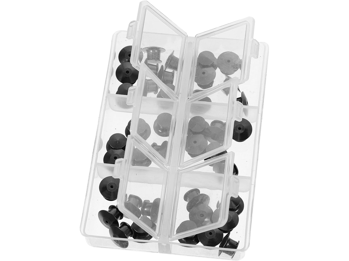 Fechos De Mola Para Pins Lapela, Liga Esmaltada, Formato Redondo