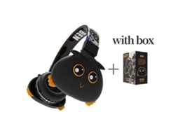 Fone de Ouvido Bluetooth Overear, Tela LED, Microfone, Cartão TF TAISHENGDA