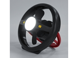 Ventilador Com Lanterna Led Dobrável Para Barraca