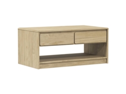 Coffee Table, Coffee Tables Vidaxl Marrom Madeira De Pinho