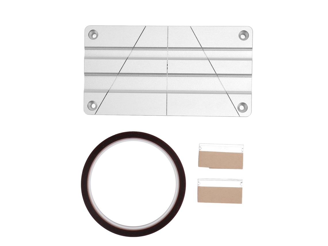 Conjunto de conexão de fita 1/2 1/4 10 polegadas com fita líder e 2 cortadores para rolo aberto Revoxsonido | S/MARCA