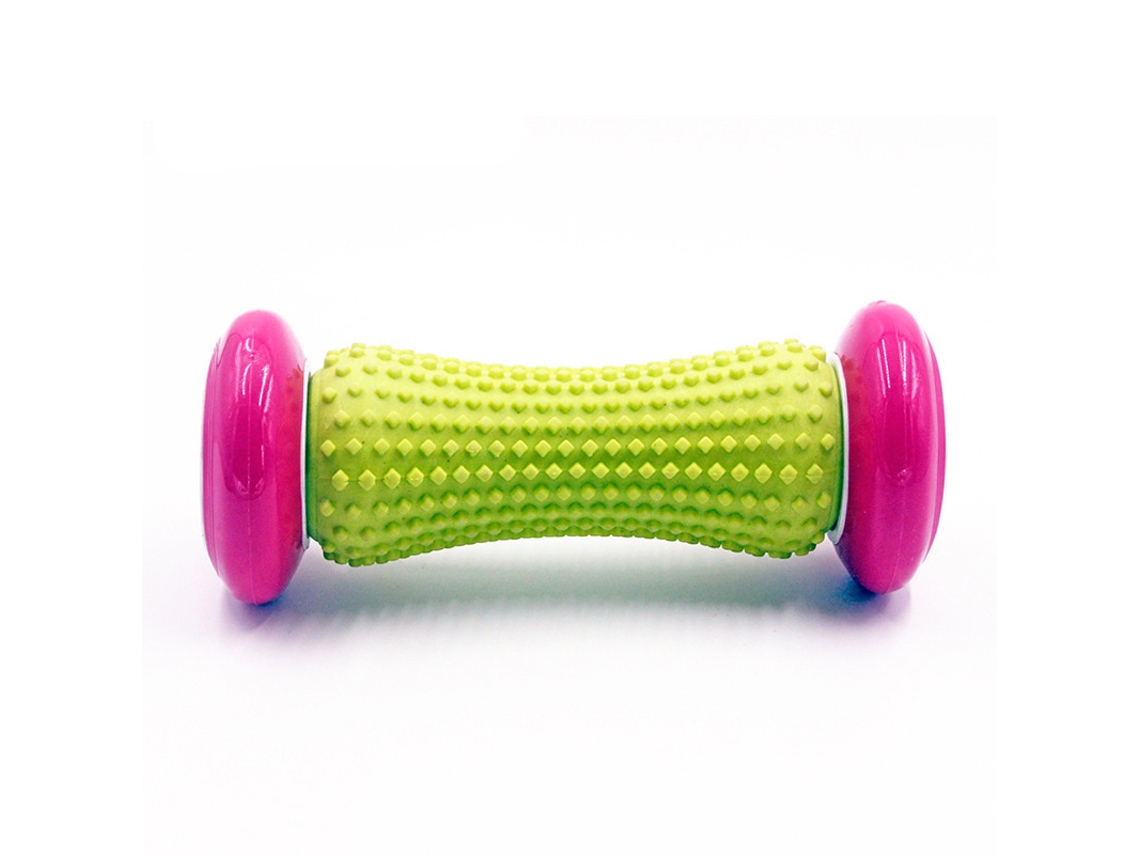 Massageador de Pés com Rolos, Reflexologia de Pontos de Tração Profunda, Tamanho Médio MDUG (rosa)