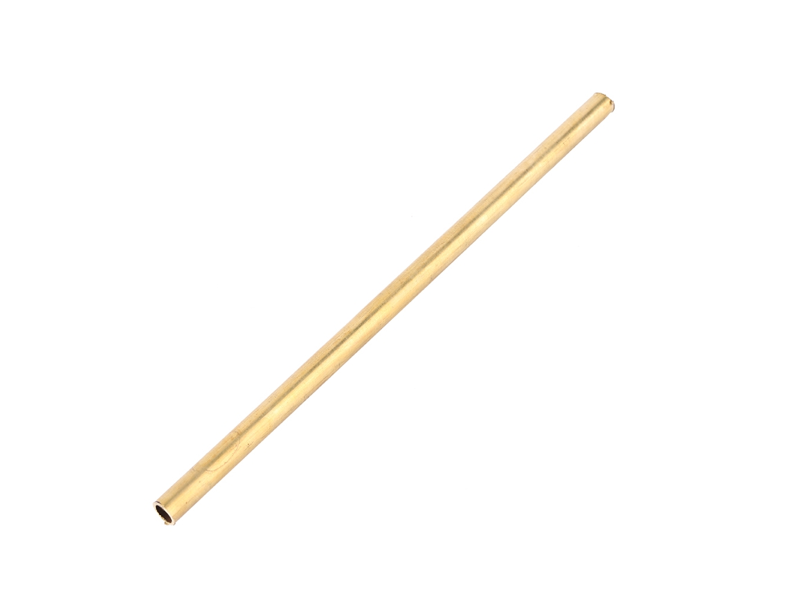 Laxiscreed Tubo De Latão Redondo De 8mm De Diâmetro E 200mm De Comprimento Para Projetos Diy